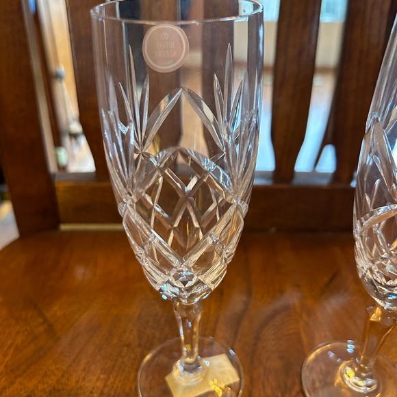 Royal Albert Ludlow Crystal Flutes Set/2 - Picture 4 of 12